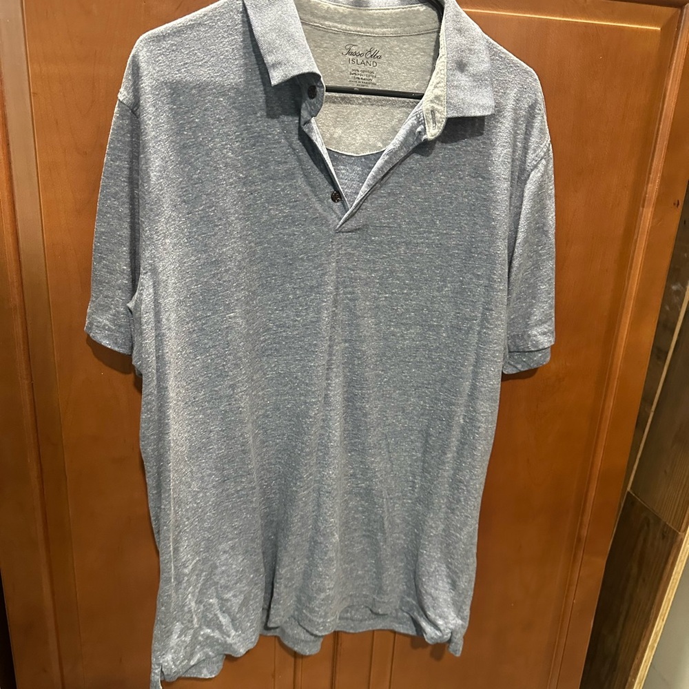 Tasso Ella Island Gray Polo Shirt